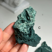 Load image into Gallery viewer, Marshy Botryoidal Chalcedony | Textured Green Chalcedony Crystal from India | Organic Bubble Form Mineral Specimen
