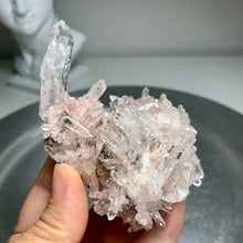 Load image into Gallery viewer, High quality - pink lemurian quartz cluster from Colombia
