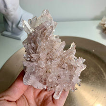 Load image into Gallery viewer, High quality - pink lemurian quartz cluster from Colombia
