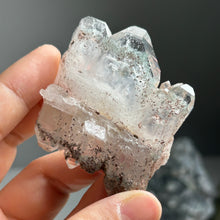 Load image into Gallery viewer, Colombian Faden Quartz Cluster with Chlorite / Hematite inclusions
