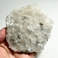 Load image into Gallery viewer, Large Platy Calcite Cluster with Pyrite – Clear Tabular Calcite Crystal for Clarity, Calm &amp; Home Decor
