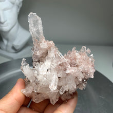 Load image into Gallery viewer, High quality - pink lemurian quartz cluster from Colombia
