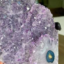 Load image into Gallery viewer, High quality - Uruguay flower stalactite amethyst specimen

