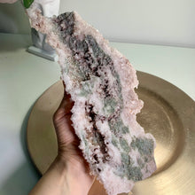 Load image into Gallery viewer, Pink lemurian quartz cluster from Colombia
