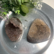 Load image into Gallery viewer, Top quality - sugary druzy rainbow amethyst / colorful amethyst from Uruguay
