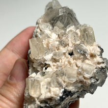 Load image into Gallery viewer, Barite Calcite and Quartz Cluster on Matrix — Natural Multi Mineral Crystal for Collection and Home Decor
