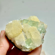 Load image into Gallery viewer, Green Fluorite with Quartz | China | Natural Mineral Specimen
