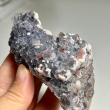 Load image into Gallery viewer, Blue-Purple Fluorite with Quartz | Xianghualing Mine, Hunan, China
