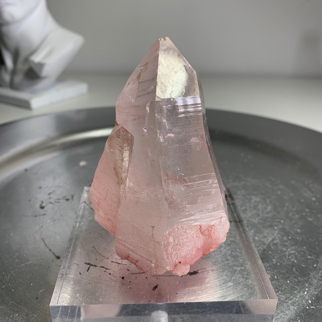 High quality - pink Himalayan quartz point