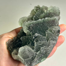 Load image into Gallery viewer, Large Green Nipple Fluorite Thick Frosted Raw Fluorite Cluster Natural Mineral Specimen
