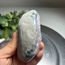 Load image into Gallery viewer, Top quality – Lavender amethyst geode from Uruguay with sparkling druzy
