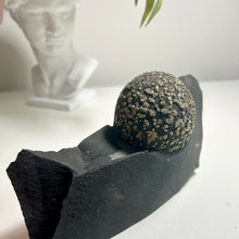 Load image into Gallery viewer, Yunnan Pyrite concretion on Matrix
