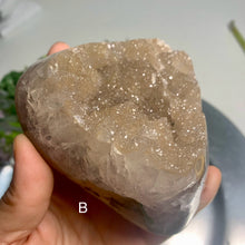 Load image into Gallery viewer, Top quality - sugary druzy rainbow amethyst / colorful amethyst from Uruguay
