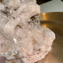 Load image into Gallery viewer, Rare - large size pink lemurian quartz cluster
