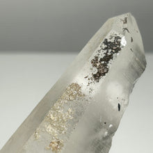 Load image into Gallery viewer, Specular Hematite Included Quartz Point
with Secondary Quartz Growth
