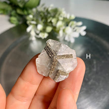 Load image into Gallery viewer, Rare - Benz calcite with pyrite
