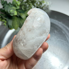 Load image into Gallery viewer, Unique – White &amp; beige Uruguay druzy amethyst geode with sparkling crystals
