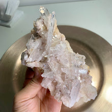 Load image into Gallery viewer, Pink lemurian quartz cluster from Colombia
