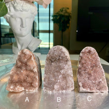 Load image into Gallery viewer, Top quality - rainbow amethyst tower / sparkling druzy tower

