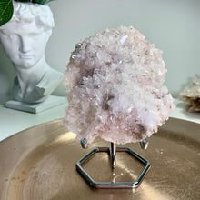 Load image into Gallery viewer, Pink lemurian quartz cluster from Colombia
