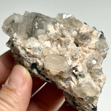 Load image into Gallery viewer, Barite Calcite and Quartz Cluster on Matrix — Natural Multi Mineral Crystal for Collection and Home Decor
