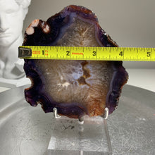 Load image into Gallery viewer, Top quality - blue flower agate slab/ slice (natural color)
