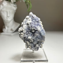 Load image into Gallery viewer, Xianghualing Blue Purple Fluorite Crystal with Quartz | China
