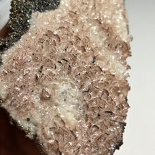 Load image into Gallery viewer, Large Platy Calcite with Needle Calcite and Golden Pyrite — Natural Crystal Plate for Home Decor and Mineral Collection
