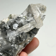 Load image into Gallery viewer, Barite Calcite and Quartz Cluster on Matrix — Natural Multi Mineral Crystal for Collection and Home Decor
