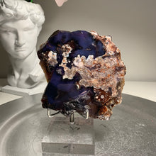 Load image into Gallery viewer, Top quality - blue flower agate slab/slice (natural color)
