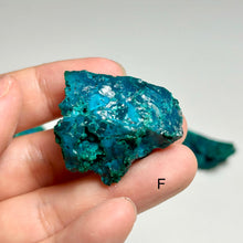 Load image into Gallery viewer, Natural Chrysocolla on Matrix – Blue Green Copper Mineral Specimens | One of a Kind Selection (A–I) | Peru
