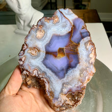 Load image into Gallery viewer, Top quality - blue flower agate slab/slice
