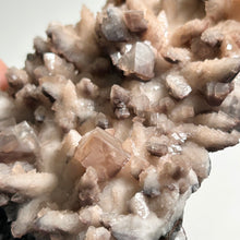 Load image into Gallery viewer, Large Pink Calcite Cluster with Dogtooth Crystals and Frosty Sparkling Matrix｜Natural Mineral Decor and Heart Chakra Healing
