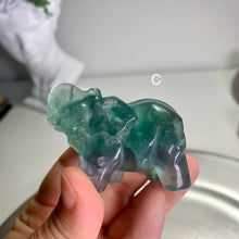 Load image into Gallery viewer, High quality - fluorite elephant
