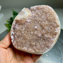 Load image into Gallery viewer, Top quality – Rainbow Amethyst from Uruguay | Natural druzy sparkle | High-vibration décor &amp; gift
