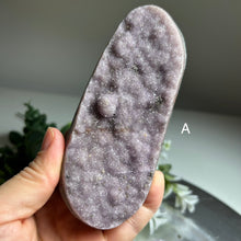 Load image into Gallery viewer, Top Quality – Lavender Druzy Amethyst from Uruguay | Natural Sparkly Sugary Druzy | Unique Collector Grade Piece
