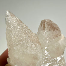 Load image into Gallery viewer, White Dog-tooth Calcite Cluster — Clear Pointed Calcite Crystals with Natural Sparklew
