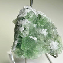 Load image into Gallery viewer, Large Green Nipple Fluorite with Clear Crystal Growth Rare Raw Fluorite Cluster Frosted Edge Mineral Specimen
