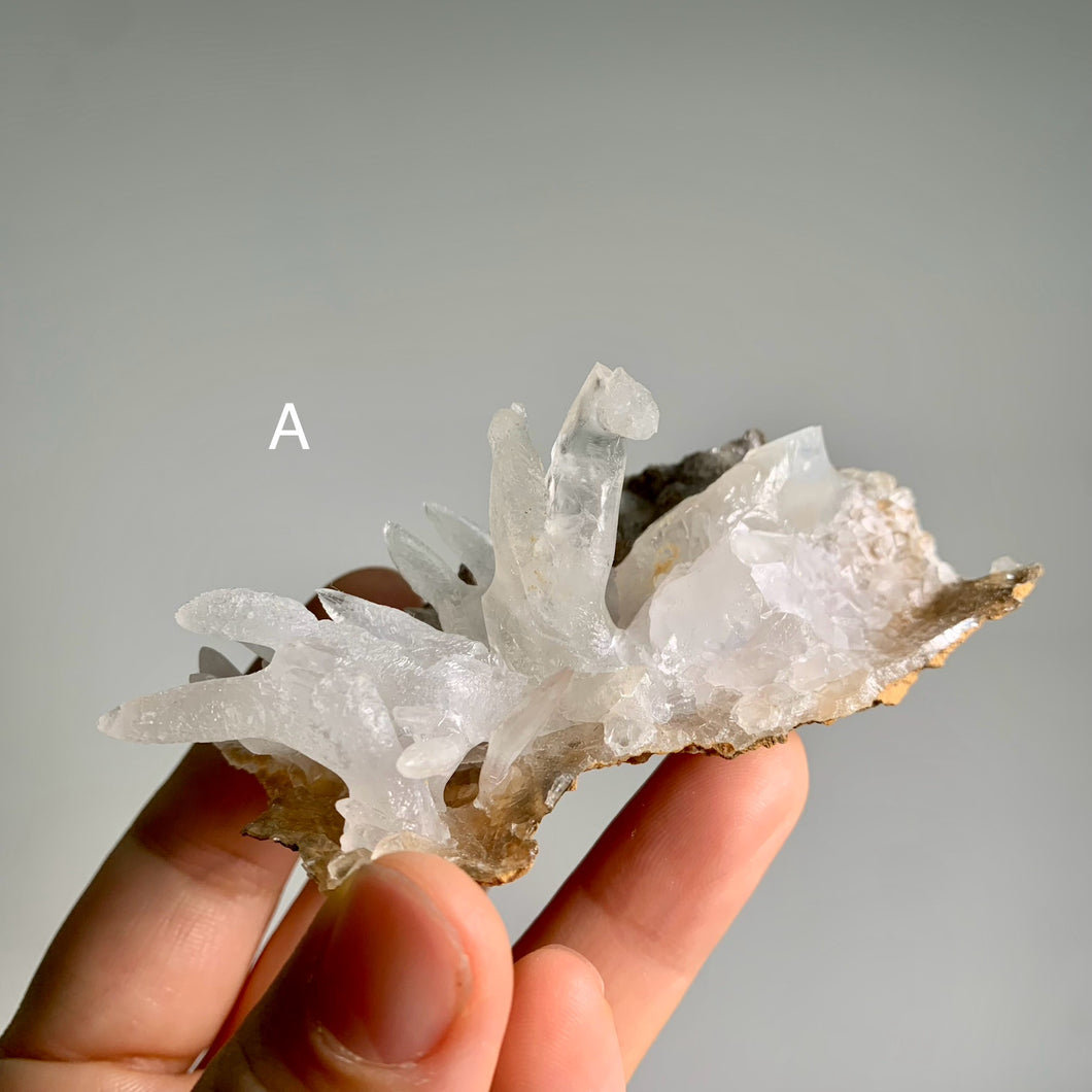 Rare - art shape crystalline crystal cluster