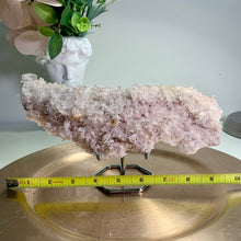 Load image into Gallery viewer, Pink lemurian quartz cluster from Colombia
