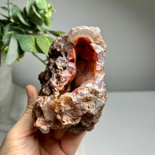 Load image into Gallery viewer, Rare - Rare Fire Agate Geode – Argentina

