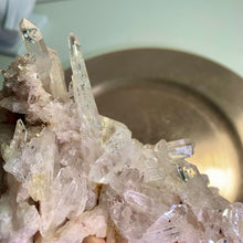 Load image into Gallery viewer, Pink lemurian quartz cluster from Colombia
