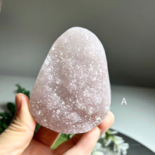 Load image into Gallery viewer, Top quality – Rainbow amethyst / lavender amethyst from Uruguay | Sparkly druzy surface
