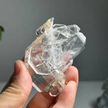 Load image into Gallery viewer, Natural Colombian Faden Quartz Cluster with Rainbow
