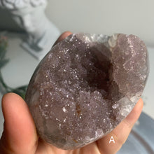 Load image into Gallery viewer, Top quality - sugary druzy rainbow amethyst / colorful amethyst from Uruguay
