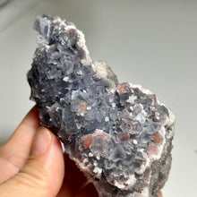 Load image into Gallery viewer, Blue-Purple Fluorite with Quartz | Xianghualing Mine, Hunan, China
