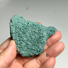 Load image into Gallery viewer, Marshy Botryoidal Chalcedony | Textured Green Chalcedony Crystal from India | Organic Bubble Form Mineral Specimen
