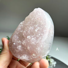 Load image into Gallery viewer, Top quality – Rainbow amethyst / lavender amethyst from Uruguay | Sparkly druzy surface
