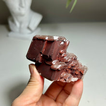 Load image into Gallery viewer, High quality- Chocolate Calcite Cubic Crystal Cluster – Hunan, China
