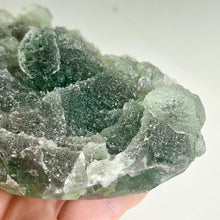 Load image into Gallery viewer, Large Green Nipple Fluorite Thick Frosted Raw Fluorite Cluster Natural Mineral Specimen
